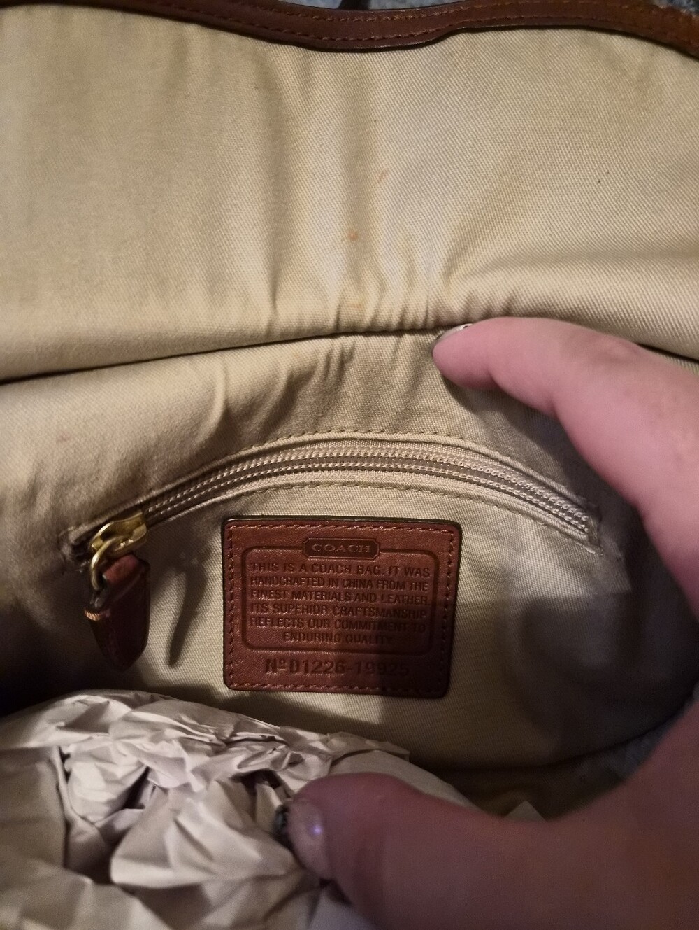Coach Legacy Amanda Flap Bag - Picture 3 of 6